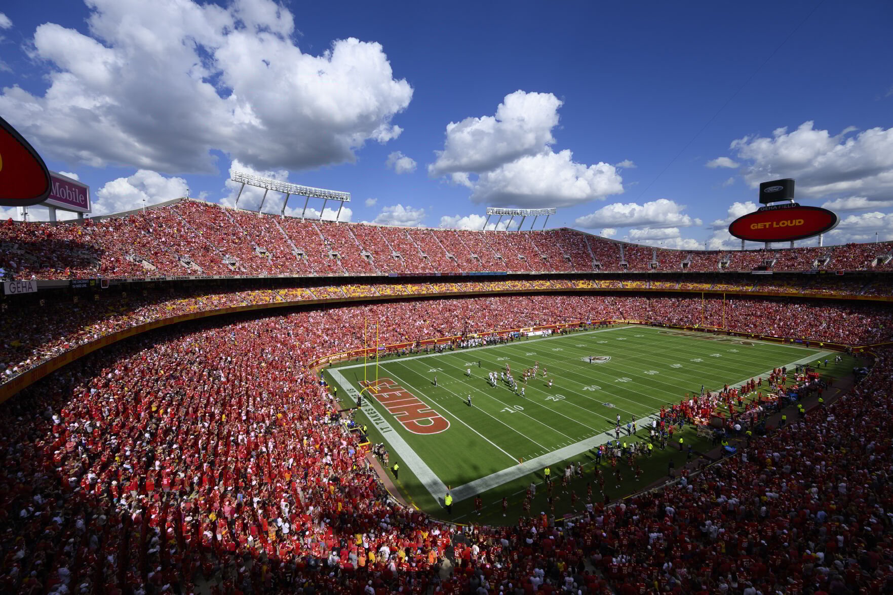 Stadiums Chiefs Royals Football